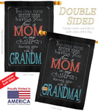 Mom Grandma - Mother's Day Summer Vertical Impressions Decorative Flags HG115123 Made In USA