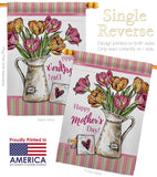 Mother Day Bouquet - Mother's Day Summer Vertical Impressions Decorative Flags HG115148 Made In USA