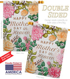 Mother In Heaven - Mother's Day Summer Vertical Impressions Decorative Flags HG115235 Made In USA