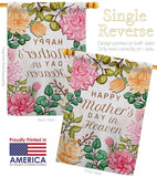 Mother In Heaven - Mother's Day Summer Vertical Impressions Decorative Flags HG115235 Made In USA