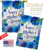 Royal Floral Mother's Day - Mother's Day Summer Vertical Impressions Decorative Flags HG137052 Made In USA