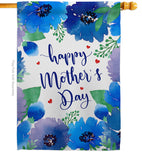 Royal Floral Mother's Day - Mother's Day Summer Vertical Impressions Decorative Flags HG137052 Made In USA