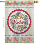 Sweet Mother's Day - Mother's Day Summer Vertical Impressions Decorative Flags HG192057 Made In USA