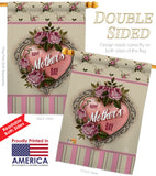 Rose Mother Day - Mother's Day Summer Vertical Impressions Decorative Flags HG192183 Made In USA