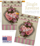 Rose Mother Day - Mother's Day Summer Vertical Impressions Decorative Flags HG192183 Made In USA