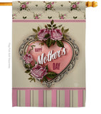 Rose Mother Day - Mother's Day Summer Vertical Impressions Decorative Flags HG192183 Made In USA