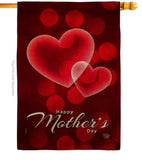 Love Mother's Day - Mother's Day Summer Vertical Impressions Decorative Flags HG192362 Made In USA