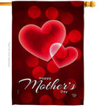 Love Mother's Day - Mother's Day Summer Vertical Impressions Decorative Flags HG192362 Made In USA