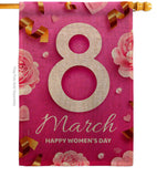 Women's Day - Mother's Day Summer Vertical Impressions Decorative Flags HG192471 Made In USA