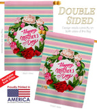 Roses Mother Day - Mother's Day Summer Vertical Impressions Decorative Flags HG192518 Made In USA