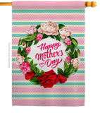 Roses Mother Day - Mother's Day Summer Vertical Impressions Decorative Flags HG192518 Made In USA