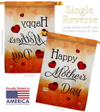 Happy Mommy Day - Mother's Day Summer Vertical Impressions Decorative Flags HG192571 Made In USA