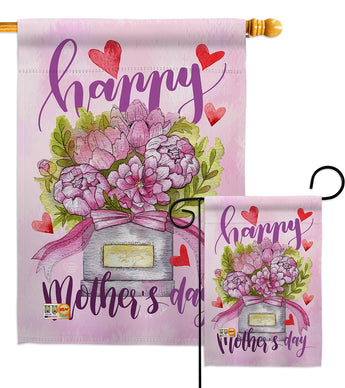 Mommy Love You - Mother's Day Summer Vertical Impressions Decorative Flags HG192163 Made In USA