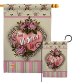 Rose Mother Day - Mother's Day Summer Vertical Impressions Decorative Flags HG192183 Made In USA