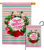 Roses Mother Day - Mother's Day Summer Vertical Impressions Decorative Flags HG192518 Made In USA