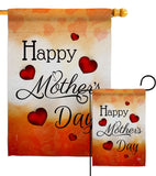 Happy Mommy Day - Mother's Day Summer Vertical Impressions Decorative Flags HG192571 Made In USA