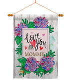 Love You Lots Mommy - Mother's Day Summer Vertical Impressions Decorative Flags HG115118 Made In USA