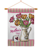 Mother Day Bouquet - Mother's Day Summer Vertical Impressions Decorative Flags HG115148 Made In USA