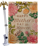 Mother In Heaven - Mother's Day Summer Vertical Impressions Decorative Flags HG115235 Made In USA