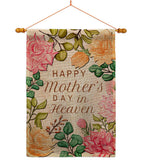 Mother In Heaven - Mother's Day Summer Vertical Impressions Decorative Flags HG115235 Made In USA