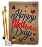 Happy Mother's Day - Mother's Day Summer Vertical Impressions Decorative Flags HG192031 Made In USA