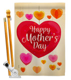 Sweet Mother Day - Mother's Day Summer Vertical Impressions Decorative Flags HG192343 Made In USA