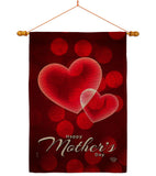 Love Mother's Day - Mother's Day Summer Vertical Impressions Decorative Flags HG192362 Made In USA