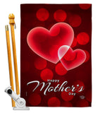 Love Mother's Day - Mother's Day Summer Vertical Impressions Decorative Flags HG192362 Made In USA