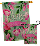 Happy Mother's Day - Mother's Day Summer Vertical Impressions Decorative Flags HG115173 Made In USA