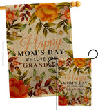 Love Mom & Grandma - Mother's Day Summer Vertical Impressions Decorative Flags HG115240 Made In USA