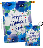 Royal Floral Mother's Day - Mother's Day Summer Vertical Impressions Decorative Flags HG137052 Made In USA