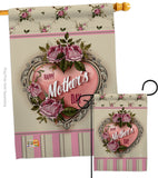 Rose Mother Day - Mother's Day Summer Vertical Impressions Decorative Flags HG192183 Made In USA