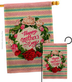 Roses Mother Day - Mother's Day Summer Vertical Impressions Decorative Flags HG192518 Made In USA