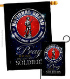 Pray United States Soldiers - Military Americana Vertical Impressions Decorative Flags HG120071 Made In USA