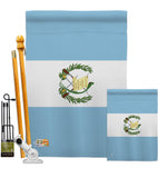 Guatemala - Nationality Flags of the World Vertical Impressions Decorative Flags HG140098 Made In USA