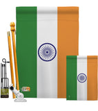 India - Nationality Flags of the World Vertical Impressions Decorative Flags HG140108 Made In USA