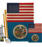 Organization Of American States US Friendship - Nationality Flags of the World Vertical Impressions Decorative Flags HG140475 Made In USA