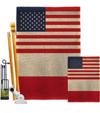 Poland US Friendship - Nationality Flags of the World Vertical Impressions Decorative Flags HG140486 Made In USA