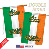 Ireland - Nationality Flags of the World Vertical Impressions Decorative Flags HG108072 Printed In USA