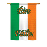 Ireland - Nationality Flags of the World Vertical Impressions Decorative Flags HG108072 Printed In USA