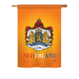 Netherlands - Nationality Flags of the World Vertical Impressions Decorative Flags HG108094 Printed In USA