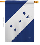 Honduras - Nationality Flags of the World Vertical Impressions Decorative Flags HG108152 Made In USA