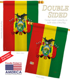Bolivia - Nationality Flags of the World Vertical Impressions Decorative Flags HG108155 Made In USA