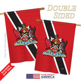 Trinidad And Tobago - Nationality Flags of the World Vertical Impressions Decorative Flags HG108172 Printed In USA