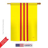 South Vietnam - Nationality Flags of the World Vertical Impressions Decorative Flags HG108236 Printed In USA
