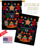 Independencia De Mexico - Nationality Flags of the World Vertical Impressions Decorative Flags HG108623 Made In USA