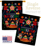 Independencia De Mexico - Nationality Flags of the World Vertical Impressions Decorative Flags HG108623 Made In USA