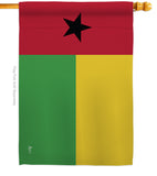 Guinea-Bissau - Nationality Flags of the World Vertical Impressions Decorative Flags HG140101 Made In USA