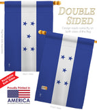 Honduras - Nationality Flags of the World Vertical Impressions Decorative Flags HG140104 Made In USA