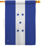 Honduras - Nationality Flags of the World Vertical Impressions Decorative Flags HG140104 Made In USA